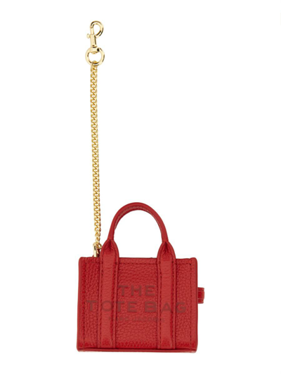 Marc Jacobs Keychain The Tote Dwarf In Red