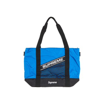 Pre-owned Supreme Tote Bag 'blue'