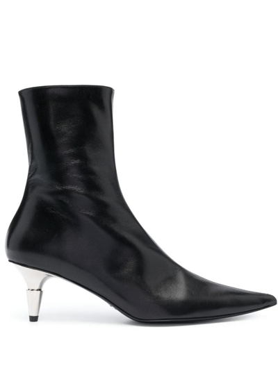 Proenza Schouler Spike Boots Shoes In 999 Black