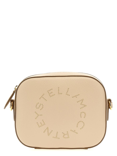 Stella Mccartney Mini Camera Bag Crossbody Bags Beige