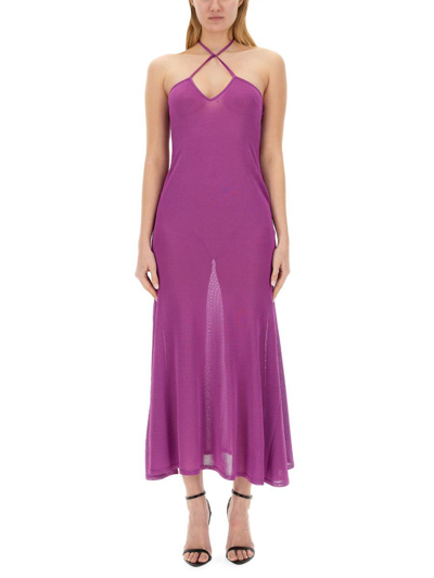 Tom Ford Jersey Dress In Purple