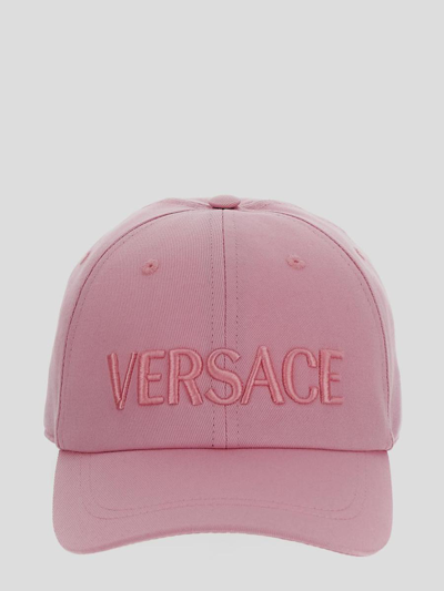 Versace Hat In Palepink