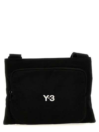 Y-3 Adidas 'sacoche' Crossbody Bag In Black