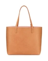 Mansur Gavriel Large Vegetable-tanned Leather Tote Bag In Rose
