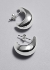 OTHER STORIES CURVED EARRINGS