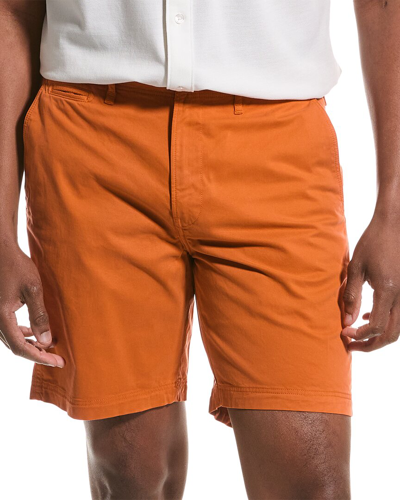 Billy Reid Chino Short In Orange