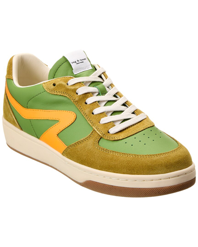 Rag & Bone Retro Court Sneaker In Green