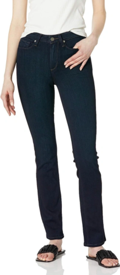 Pre-owned Paige Women's Hoxton Transcend Denim High Rise Straight In Mona