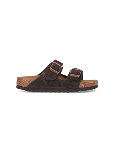 Birkenstock "arizona" Sandals In Brown