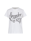 Alexander Mcqueen Alexander Mc Queen Logo Print T Shirt In White