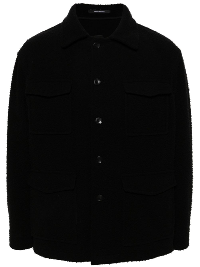 Tagliatore Jacket- Shirt In Black  