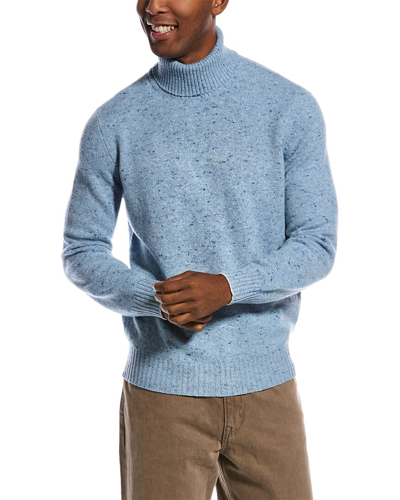 Brunello Cucinelli Wool & Cashmere-blend Sweater In Blue