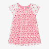 HATLEY GIRLS PINK EMBROIDERED DAISY TULLE DRESS