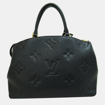 Pre-owned Louis Vuitton Black Monogram Empreinte Grand Palais Tote Bag