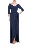 KAY UNGER ISOLDE COLUMN GOWN