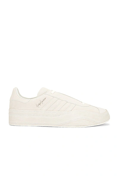 Y-3 Gazelle Sneakers In White