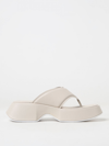 Vic Matie Heeled Sandals Vic Matié Woman Color Natural