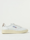 Autry Classic Low-top Sneakers With Logo Patches In White