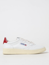 Autry Men's Medalist White/red Trainer Sneaker | Size 44 | Aulmll21 In White