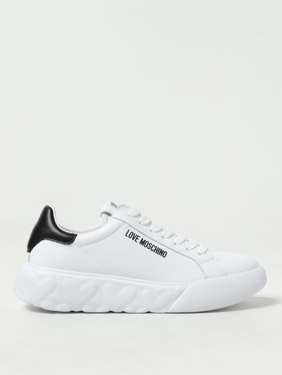 Love Moschino Sneakers  Woman In White