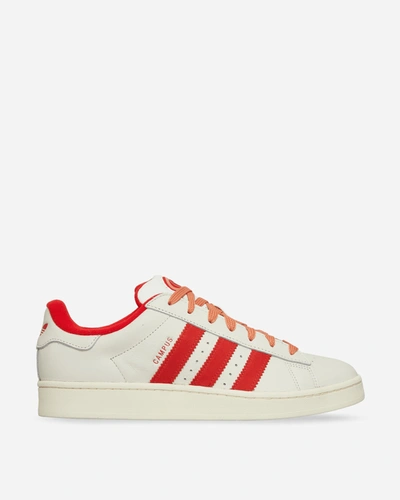 Adidas Originals Campus Logo-print Trainers In White