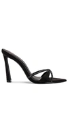 BLACK SUEDE STUDIO SIENNA SANDAL