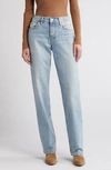 RE/DONE EASY STRAIGHT LEG ORGANIC COTTON JEANS