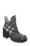 BURBERRY BURBERRY MARSH TEXTURED ANKLE BOOT