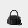 Alexander Wang Women Black Nappa Leather Roc Small Handbag In Black