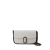 MARC JACOBS THE MINI HOBO BAG - LEATHER - WHITE