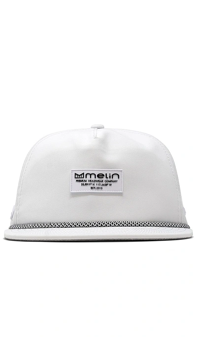 Melin Hydro Coronado Brick Hat In White