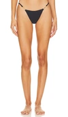 Vix Swimwear Nancy Detail Bottom Brazilian In Black