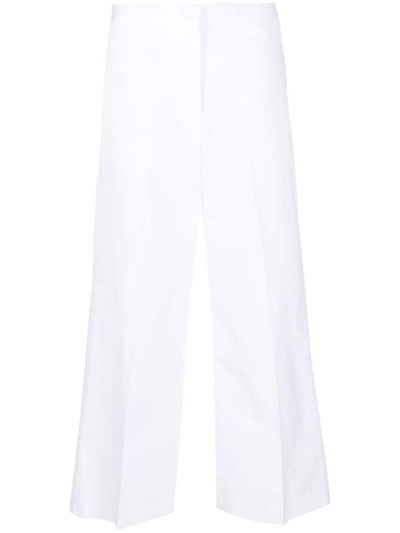 Fabiana Filippi Wide-leg Tailored Trousers In White