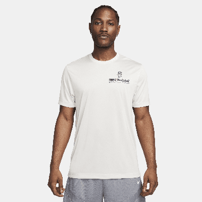 Nike Men's Dri-fit Basketball T-shirt In Grey