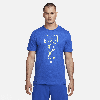 Nike Men's Fitness T-shirt In Blue