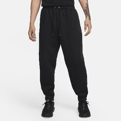 Nike Ovdersize Tech Fleece Reimagined Drawstring Pants In Black