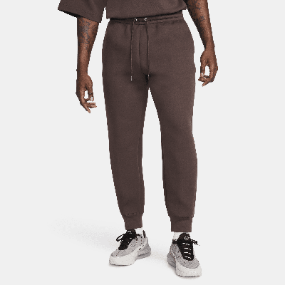 Nike Men's Tech Fleece Reimagined Fleece Pants In Brown