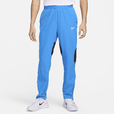 Nike Men's Court Advantage Dri-fit Tennis Pants In Blue