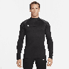 Nike Men's Strike Dri-fit Soccer 1/2-zip Drill Top In Black