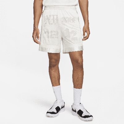 Nike Men's Ja Dri-fit Dna 6" Basketball Shorts In White