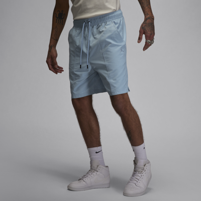 Jordan Men's  Essentials Woven Shorts In Blue Grey/white