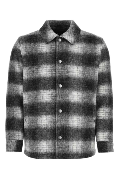 Apc A.p.c. Jackets In Checked