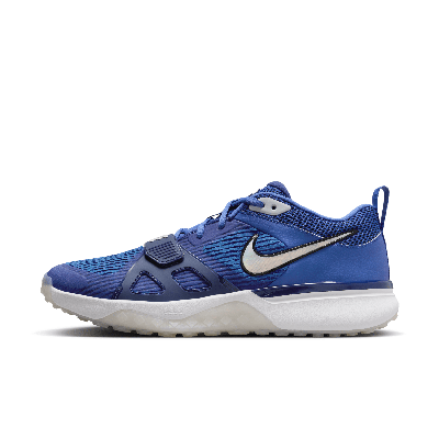 Nike Men's Air Zoom Diamond Elite Turf Baseball Shoes In Blue