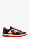 Gucci Mac 80 Fabric And Leather Sneakers In Black