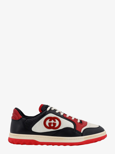 Gucci Mac80 Herrensneaker In Black,white,red