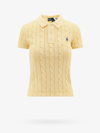 Polo Ralph Lauren Yellow Polo Pony Short Sleeve Shirt In Yellow