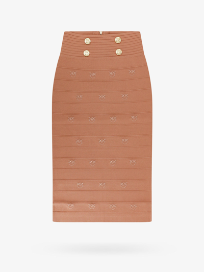 Pinko Skirt In Brown