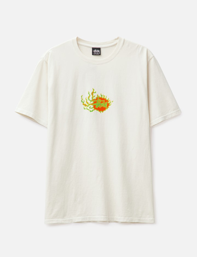 Stussy Mosaic Dragon T-shirt In White