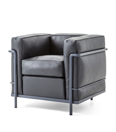 Cassina 2 Fauteuil Grand Confort Armchair In Grey