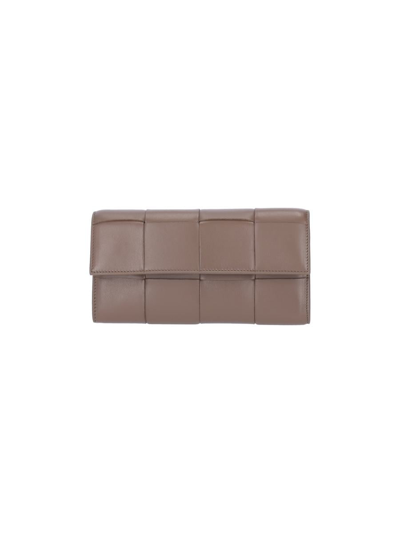 Bottega Veneta Wallets In Beige